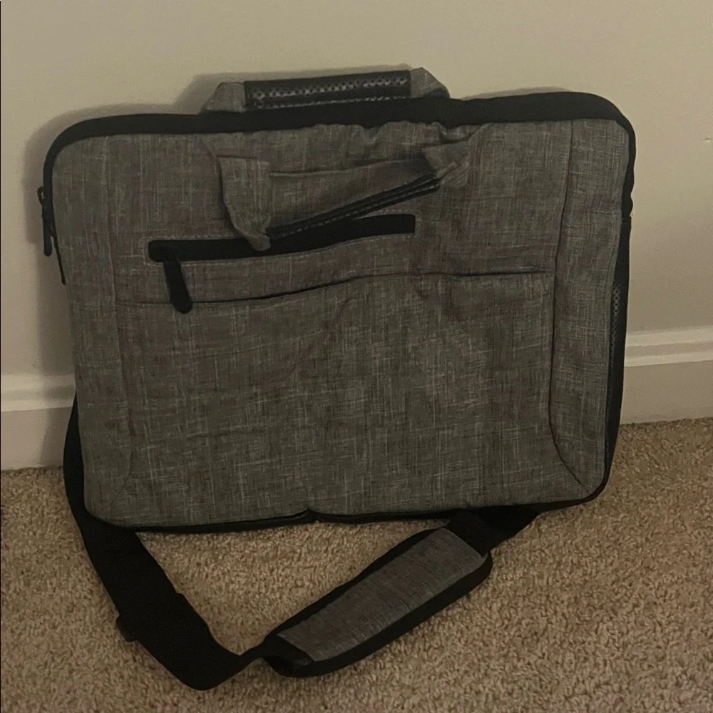 Gray Laptop Bag